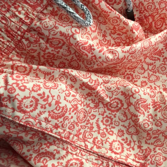 NWT Exist Swim Coral Printed Swim Trunks - Picture 6 of 6